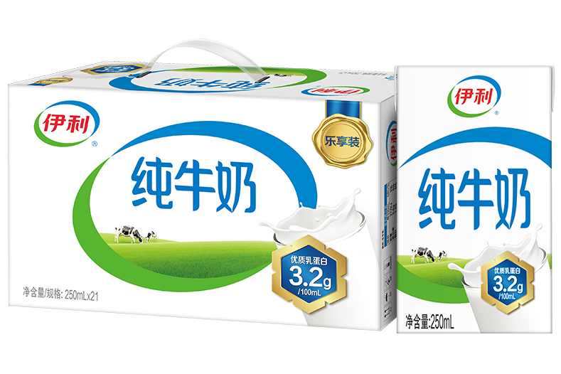 王*久 想要一箱纯牛奶